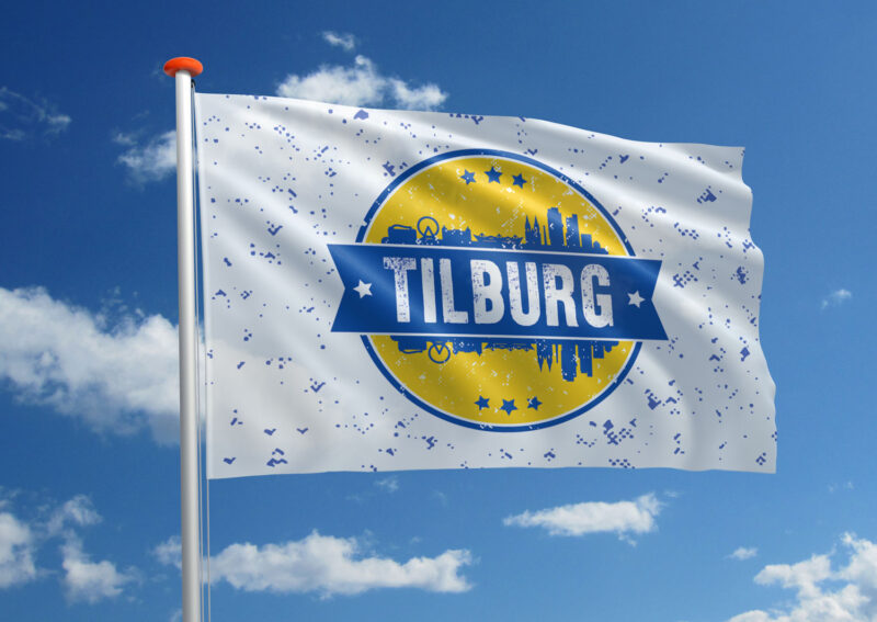 Themavlag stempel Tilburg