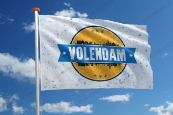 Themavlag stempel Volendam