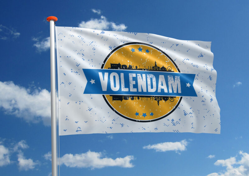 Themavlag stempel Volendam