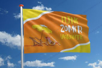 Zomervakantie vlag