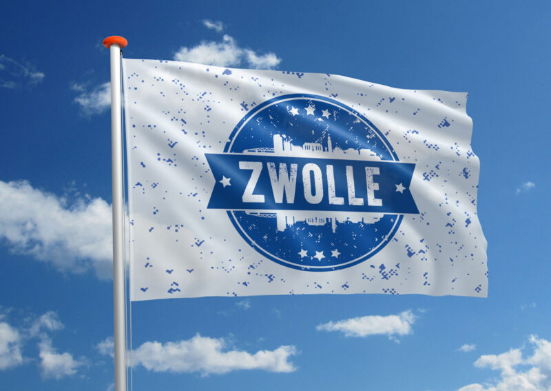 Themavlag stempel Zwolle