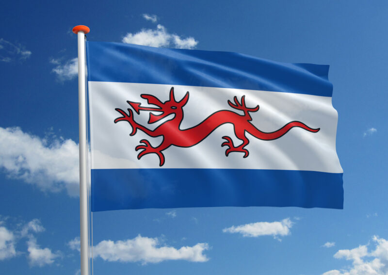 Welshe Argentijnen vlag