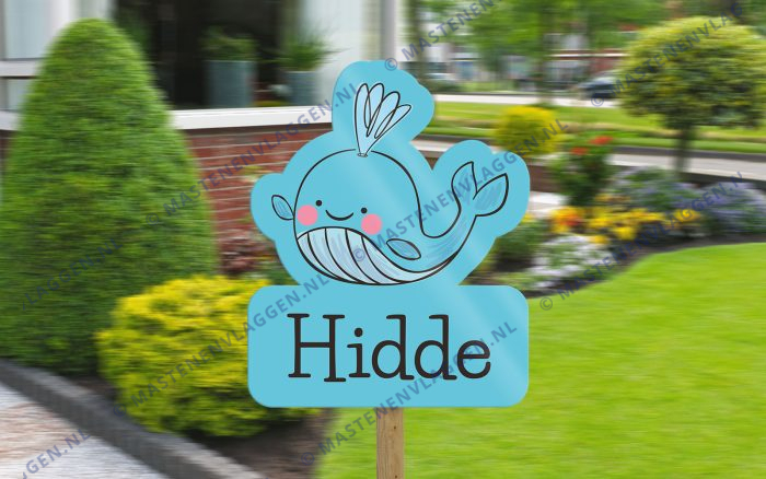 Geboorte bord jongen