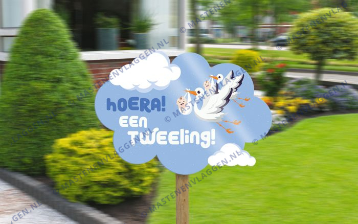 Themabord: Hoera! Een tweeling! (2 jongetjes)