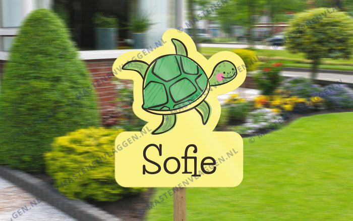 Geboorte bord meisje