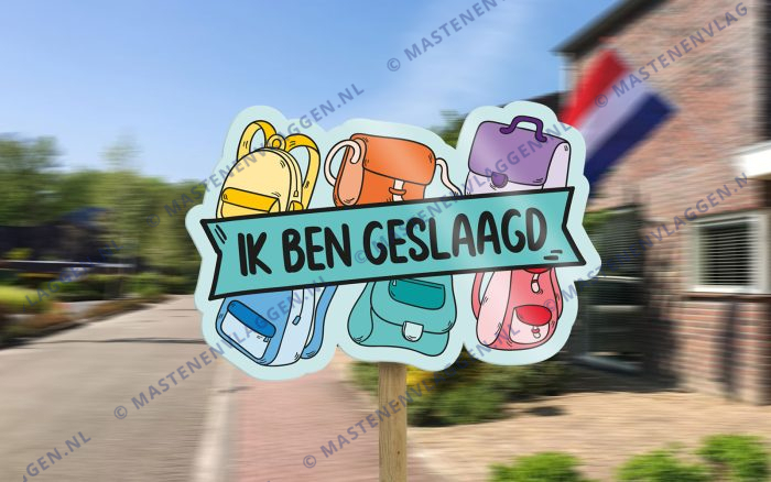 Tuinbord geslaagd