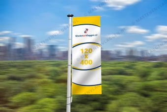 baniervlag bedrukken logo