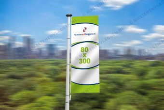baniervlag bedrukken logo