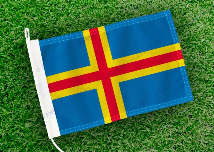 Caravan vlaggetje Aland Bootvlag