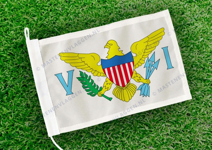 Caravan vlaggetje Amerikaanse Maagdeneilanden Bootvlag