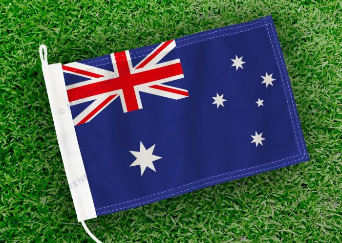 Caravan vlaggetje Australie Bootvlag