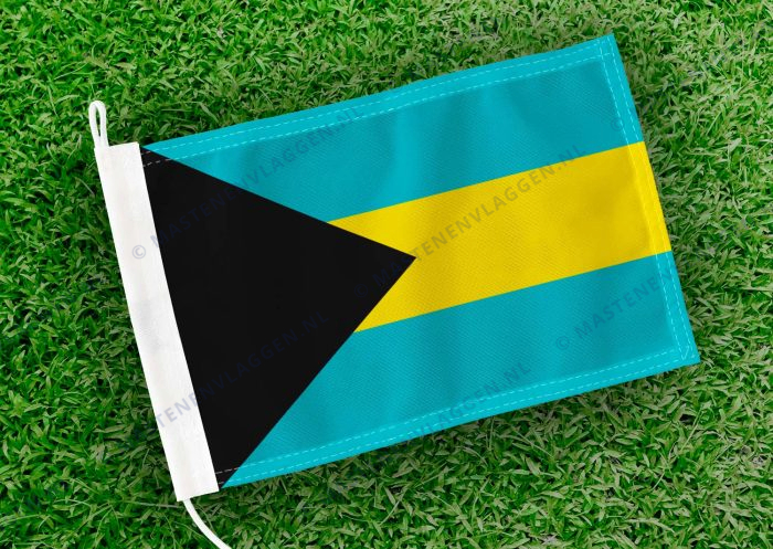 Caravan vlaggetje Bahamas Bootvlag
