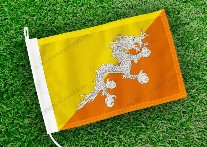 Caravan vlaggetje Bhutan Bootvlag