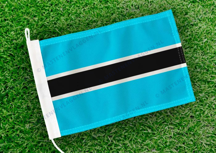 Caravan vlaggetje Botswana Bootvlag