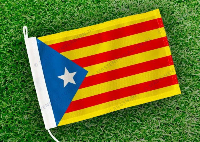 Caravan vlaggetje Catalonië Bootvlag