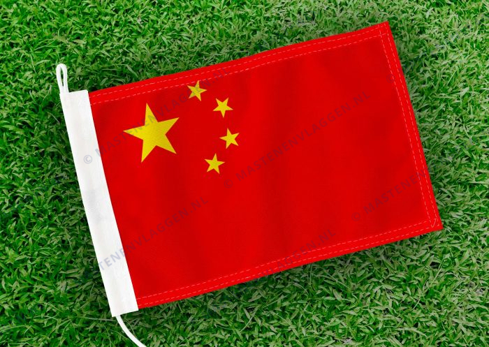 Caravan vlaggetje China Bootvlag