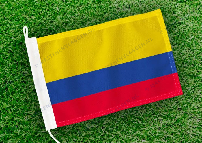 Caravan vlaggetje Colombia Bootvlag