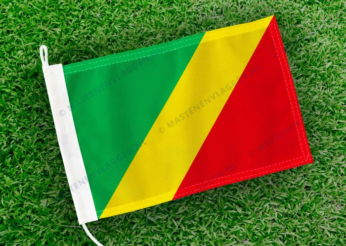 Caravan vlaggetje Congo Bootvlag
