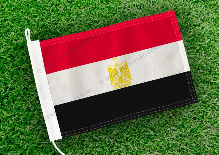 Caravan vlaggetje Egypte Bootvlag