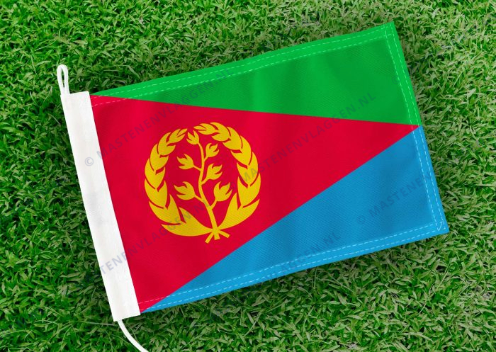 Caravan vlaggetje Eritrea Bootvlag
