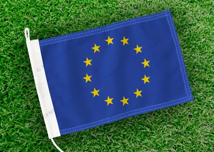 Caravan vlaggetje EU Bootvlag