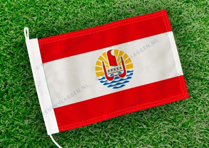 Caravan vlaggetje Polynesie Bootvlag