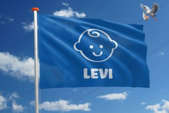 Vlag geboorte jongen