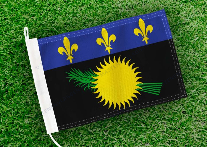 Caravan vlaggetje Guadeloupe Bootvlag