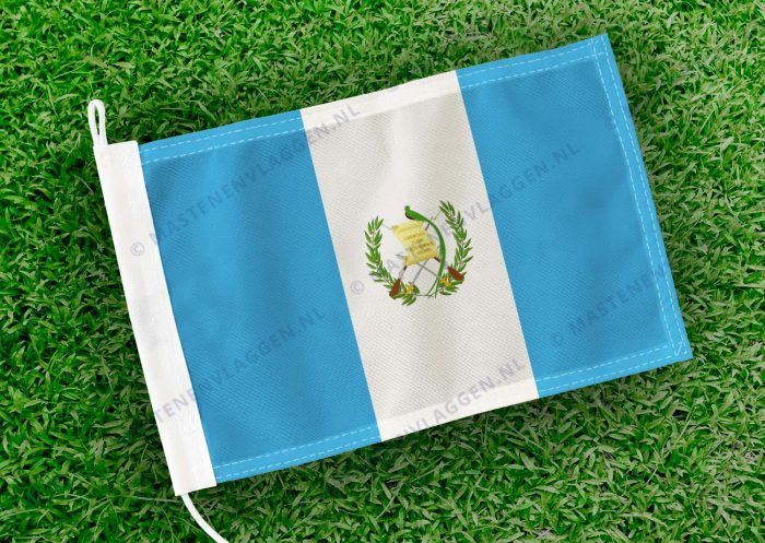 Caravan vlaggetje Guatemala Bootvlag