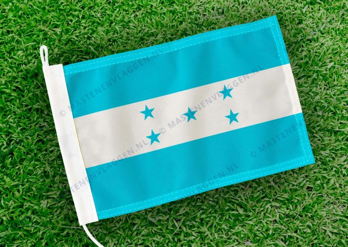 Caravan vlaggetje Honduras Bootvlag