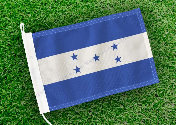 Caravan vlaggetje Honduras Bootvlag