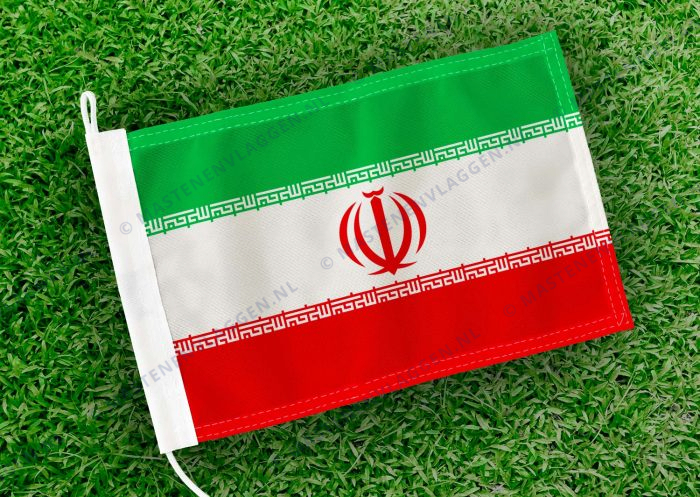 Caravan vlaggetje Iran Bootvlag