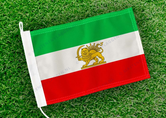 Caravan vlaggetje Iran Bootvlag