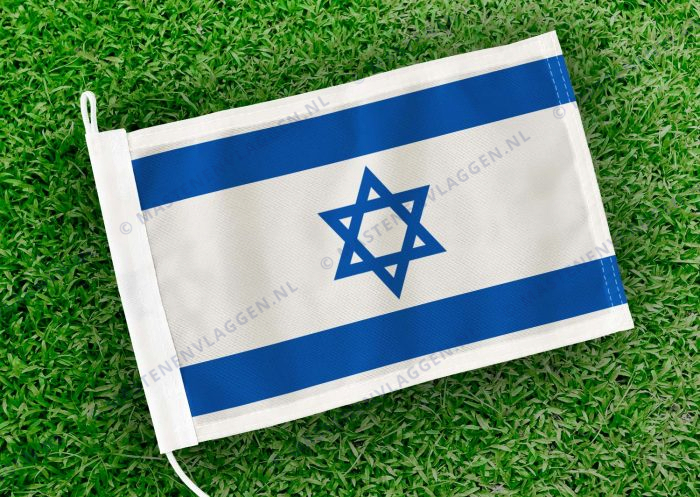 Caravan vlaggetje Israel Bootvlag