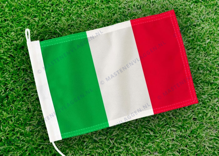 Caravan vlaggetje Italië Bootvlag