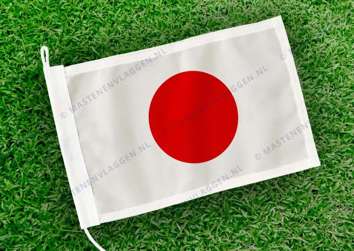 Caravan vlaggetje Japan Bootvlag