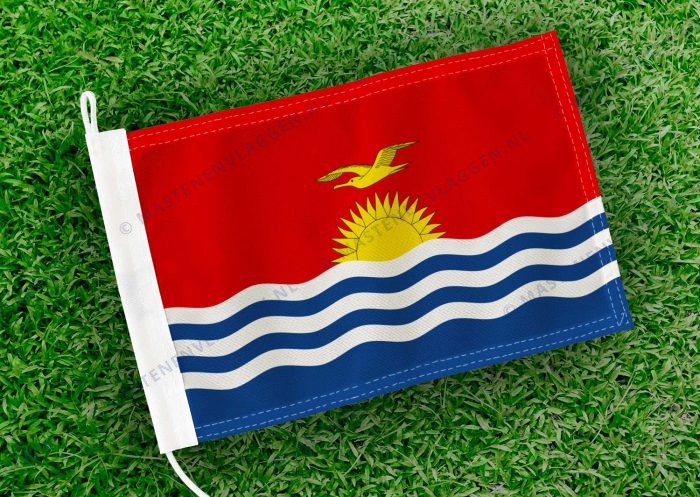 Caravan vlaggetje Kiribati Bootvlag