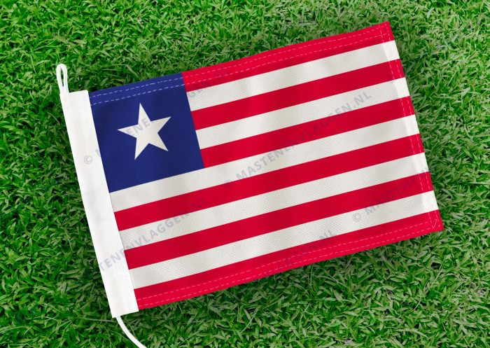 Caravan vlaggetje Liberia Bootvlag