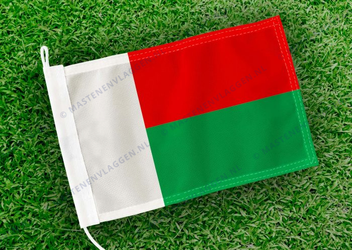 Caravan vlaggetje Madagaskar Bootvlag