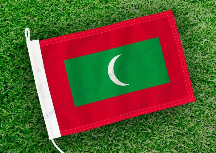 Caravan vlaggetje Maldiven Bootvlag