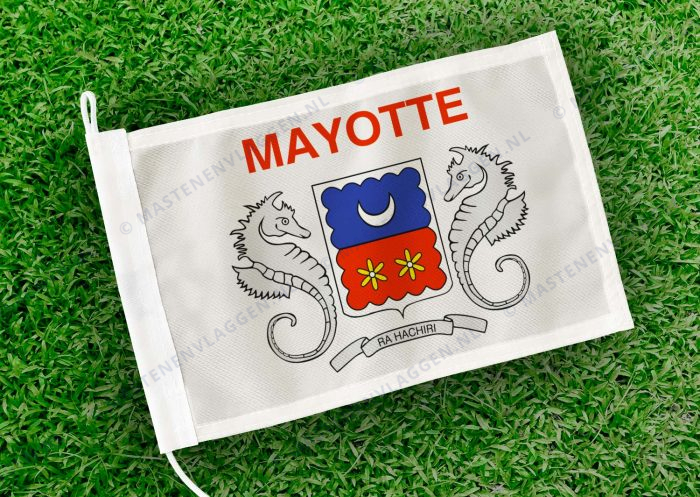 Caravan vlaggetje Mayotte Bootvlag
