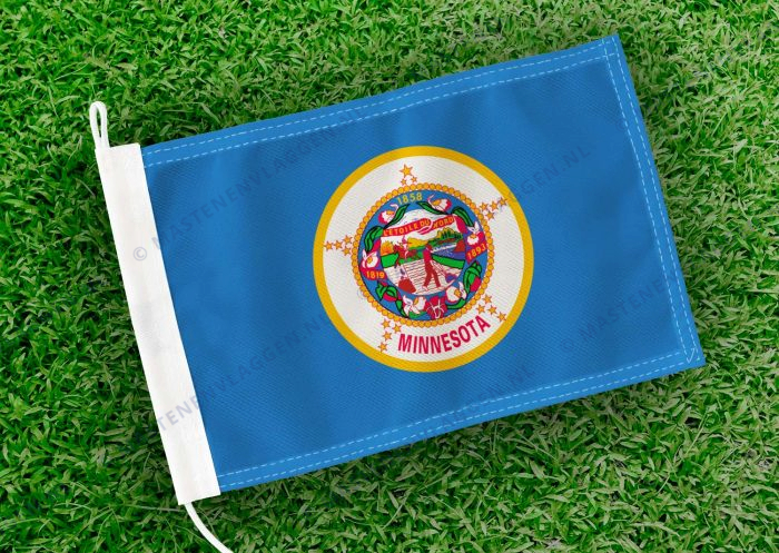 Caravan vlaggetje Minnesota Bootvlag