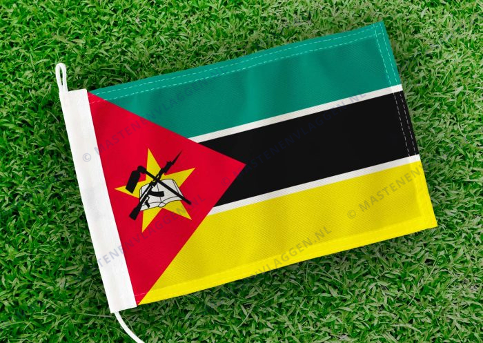 Caravan vlaggetje Mozambique Bootvlag
