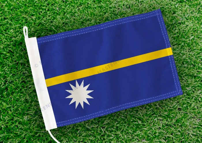 Caravan vlaggetje Nauru Bootvlag