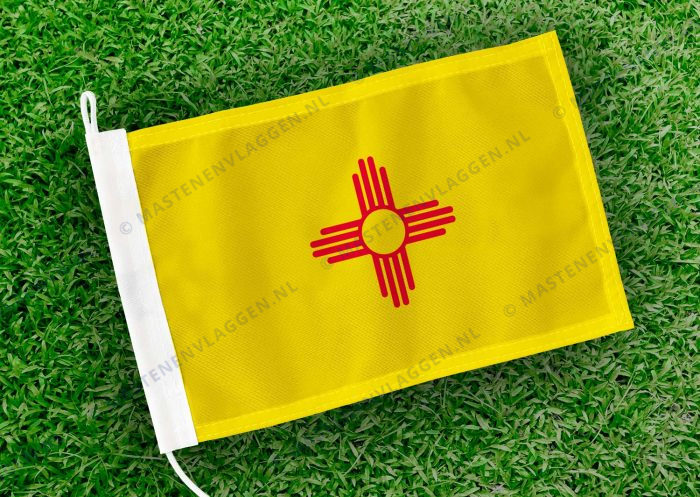 Caravan vlaggetje New Mexico Bootvlag