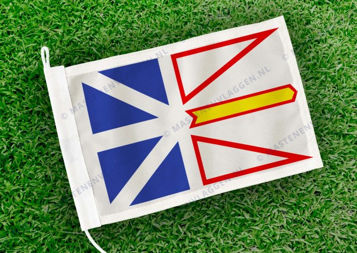 Caravan vlaggetje Newfoundland Bootvlag