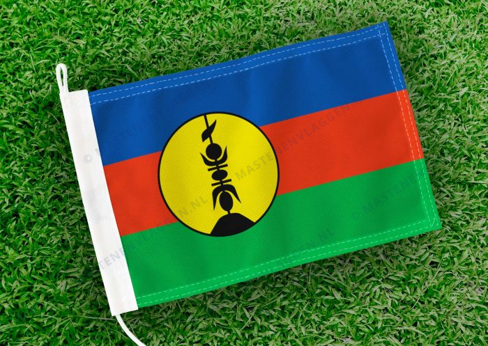 Caravan vlaggetje Nieuw Caledonie Bootvlag