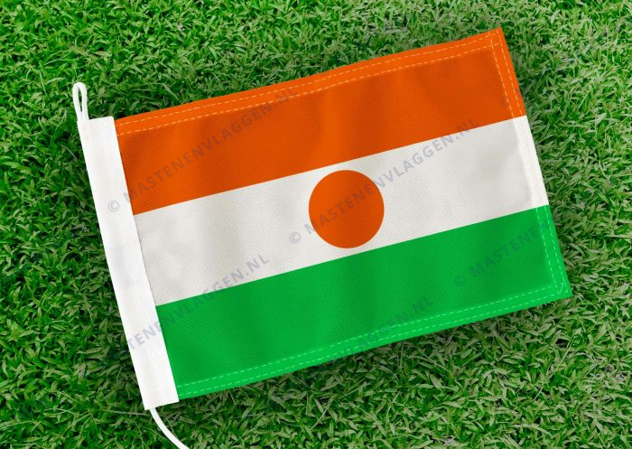 Caravan vlaggetje Niger Bootvlag