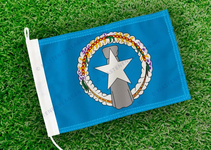 Caravan vlaggetje Noordelijke Marianen Bootvlag