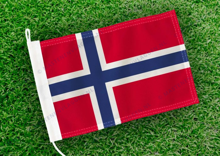 Caravan vlaggetje Noorwegen Bootvlag